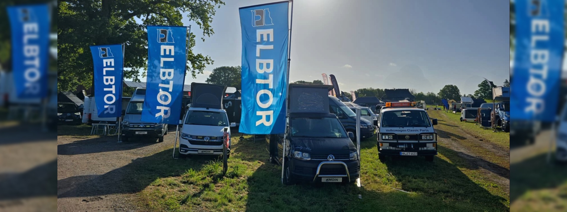 ELBTOR Salty Blue auf der Adventure Northside Messe