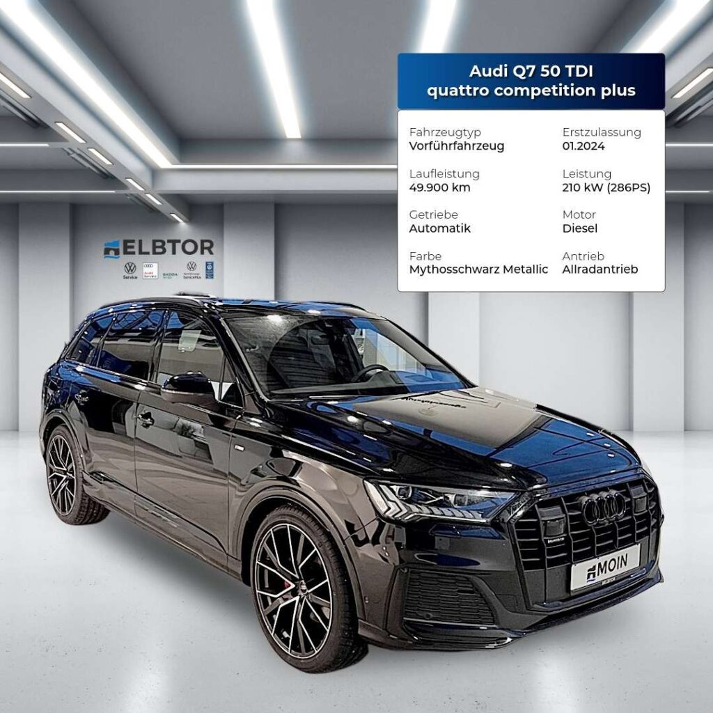 Audi Q7 50 TDI quattro competition plus